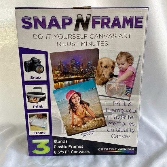 Creative Choice Art 33 Snap N Frame Do It Yourself Canvas Art New